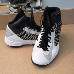 Nike Mens Hyperdunk 2012 TB 524882-100 White Basketball Shoes Sneakers SIZE 12